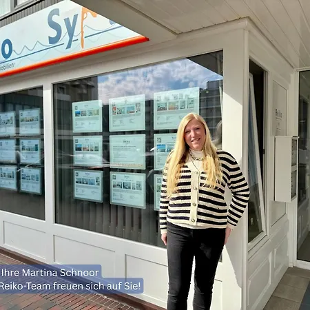 شقة 3-46, Haus Sylter Welle, Blick Zur Westerlaender Innenstadt *